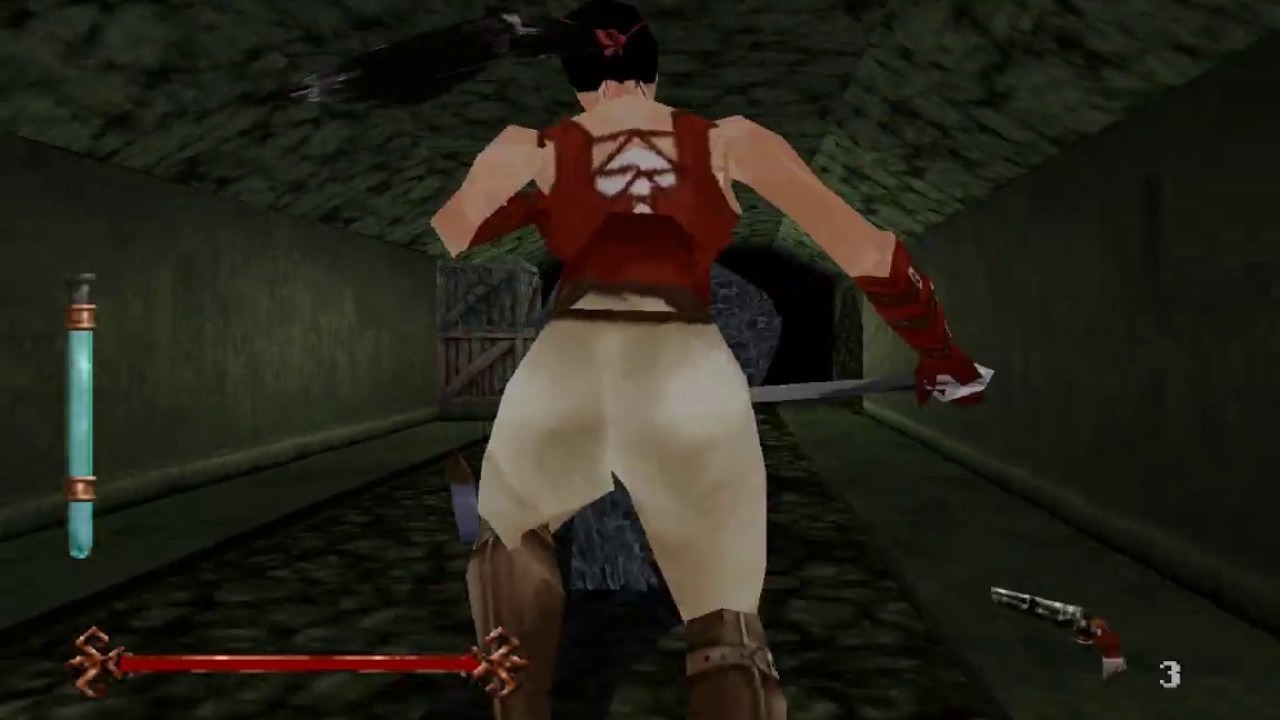 Nightmare Creatures - [ Playstation ] - Nadia ( Stage 3: Thames Tunnel )