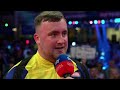 "The best match we've played!" | Luke Littler reacts to hitting epic nine-darter!