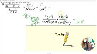 U6L3 Ex. 3: Simplifying Complex (Stacked) Rational Expressions