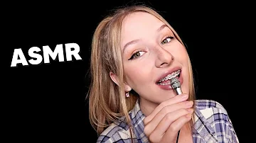 ASMR Tapping & Scratching my Braces with the Mic