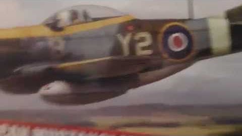 Airfix North American Mustang P 51K in the RAF colours part 1