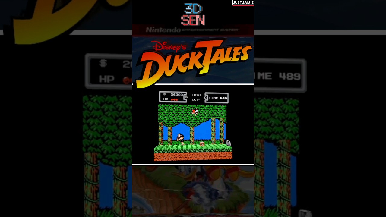 DuckTales NES in 3D with 3DSEN! 