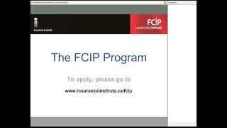 FCIP Information Webinar