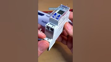 Theben 1750100 SELEKTA 175 top2 astronomical time switch #shorts #electrician #diy