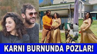 Cansu Tosun Anne Olmak Için Gün Sayıyor Karnı Burnunda Pozlarını Paylaştı