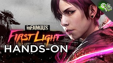 InFamous: First Light HANDS-ON GAMEPLAY! New Powers, Movement, Combat and More