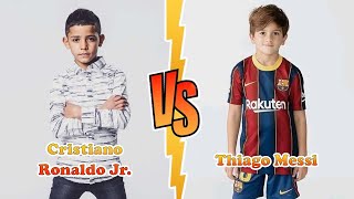 Cristiano Ronaldo Jr. (CR7's Son) VS Thiago Messi (Messi's Son) Transformation ★ From Baby To 2022