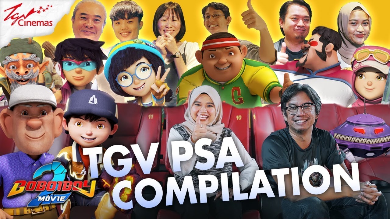 BoBoiBoy Movie 2  TGV PSA COMPILATION