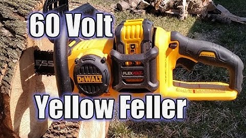 DEWALT DCCS670X1 FLEXVOLT 60V Brushless Chainsaw Review