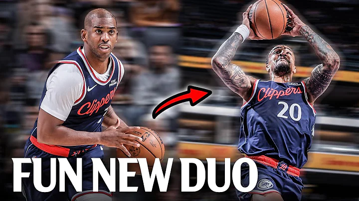 Chris Paul & John Collins combine for 32 PTS, 10 AST in 18 Mins🍿