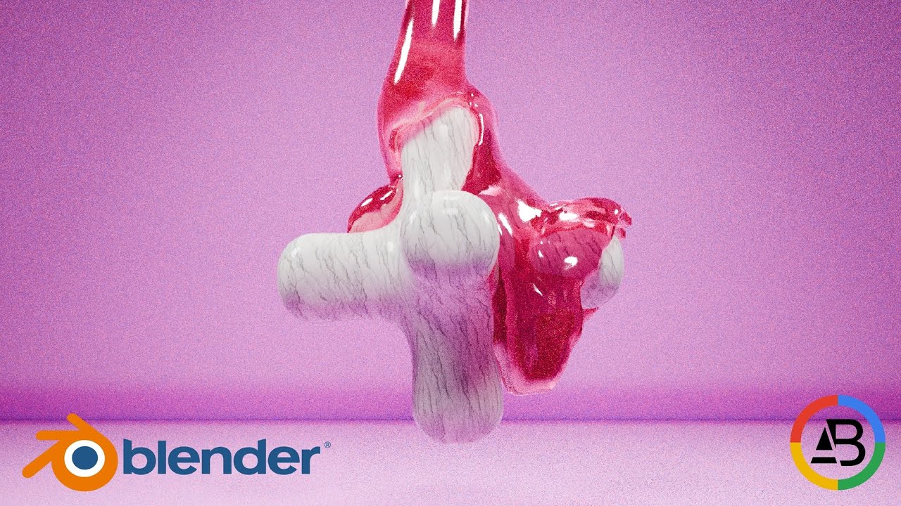 Sticky Similation Creating a STICKY Liquid Simulation in Blender 4.0 | Realistic Honey ...