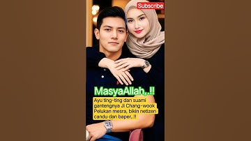 Ayu ting-ting Pelukan Mesra dengan Suaminya Bikin Baper‼️🥰#ayutingting #jichangwook #shorts#trending