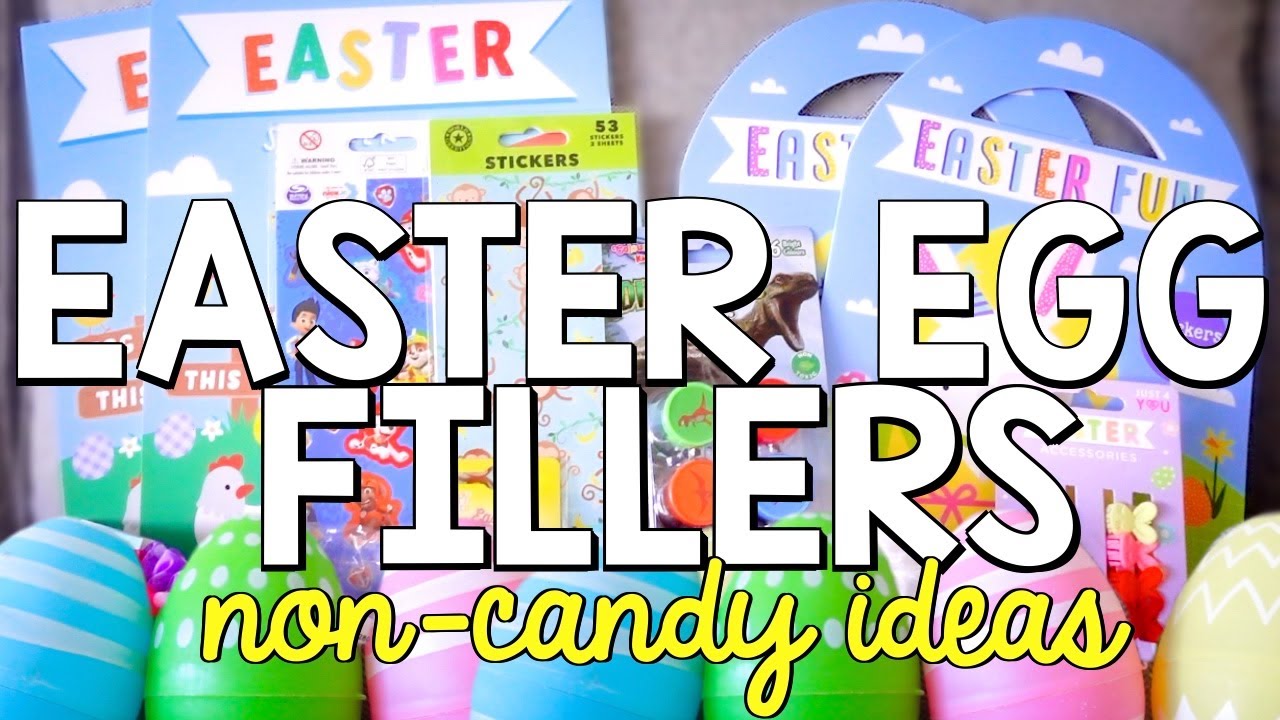 Non Candy Easter Egg Ideas | Last minute ideas