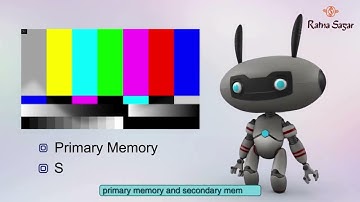 Memory and Storage Devices In Computer- Ratna Sagar Super Computer, Book 5