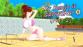 My Kanojo is GROWING! - Chapter 9 (Part 2) (Giantess Comic)