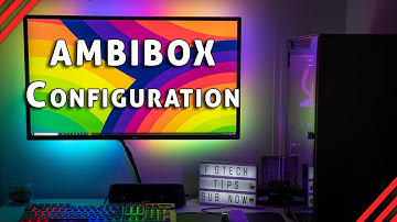 How to setup Ambibox on your PC - guide tutorial #ambilight #ambibox