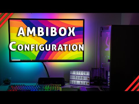 How to setup Ambibox on your PC - guide tutorial #ambilight #ambibox