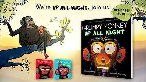 Grumpy Monkey Up All Night | Suzanne Lang, illustrated by Max Lang
