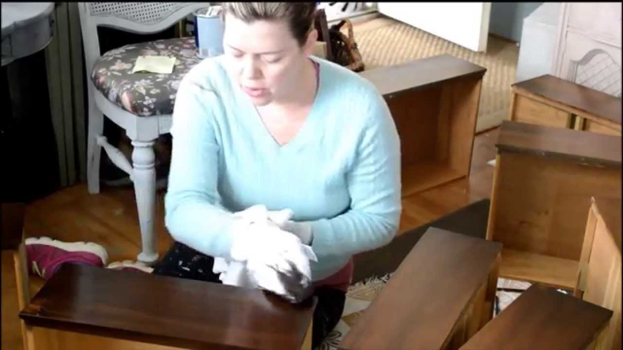 General Finishes Gel Stain Tutorial YouTube