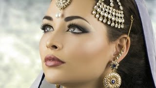 Subtle / Soft Gold and Blue Asian Bridal Makeup screenshot 5
