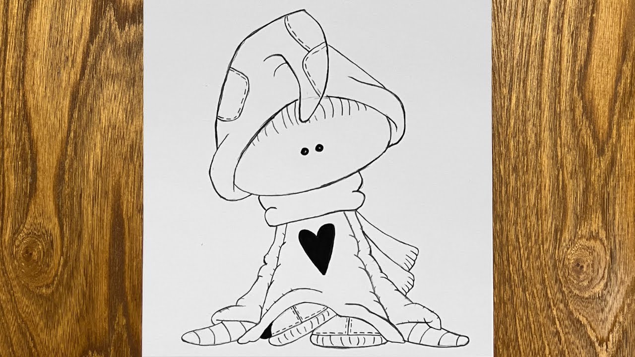 How to draw dolls cute and easy step by step