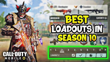 Top 10 Best Guns in Codm Season 10 | Gunsmith Loadout/Class Setup | Cod Mobile