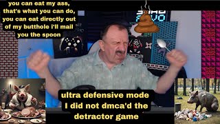 DsP--ultra defensive mode, I did not dmca'd the detractor game--failing in another crab's treasure