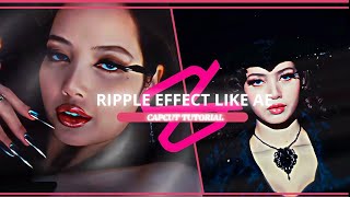 RIPPLE EFFECT LIKE AE IN CAPCUT TUTORIAL #tutorial #youtubeshorts #viralvideos #tutorialyoutube