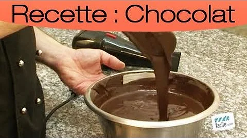 Comment rendre plus liquide du chocolat fondu