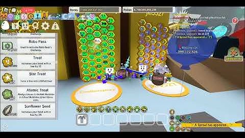 Getting a fully gifted hive on Bee Swarm Simulator