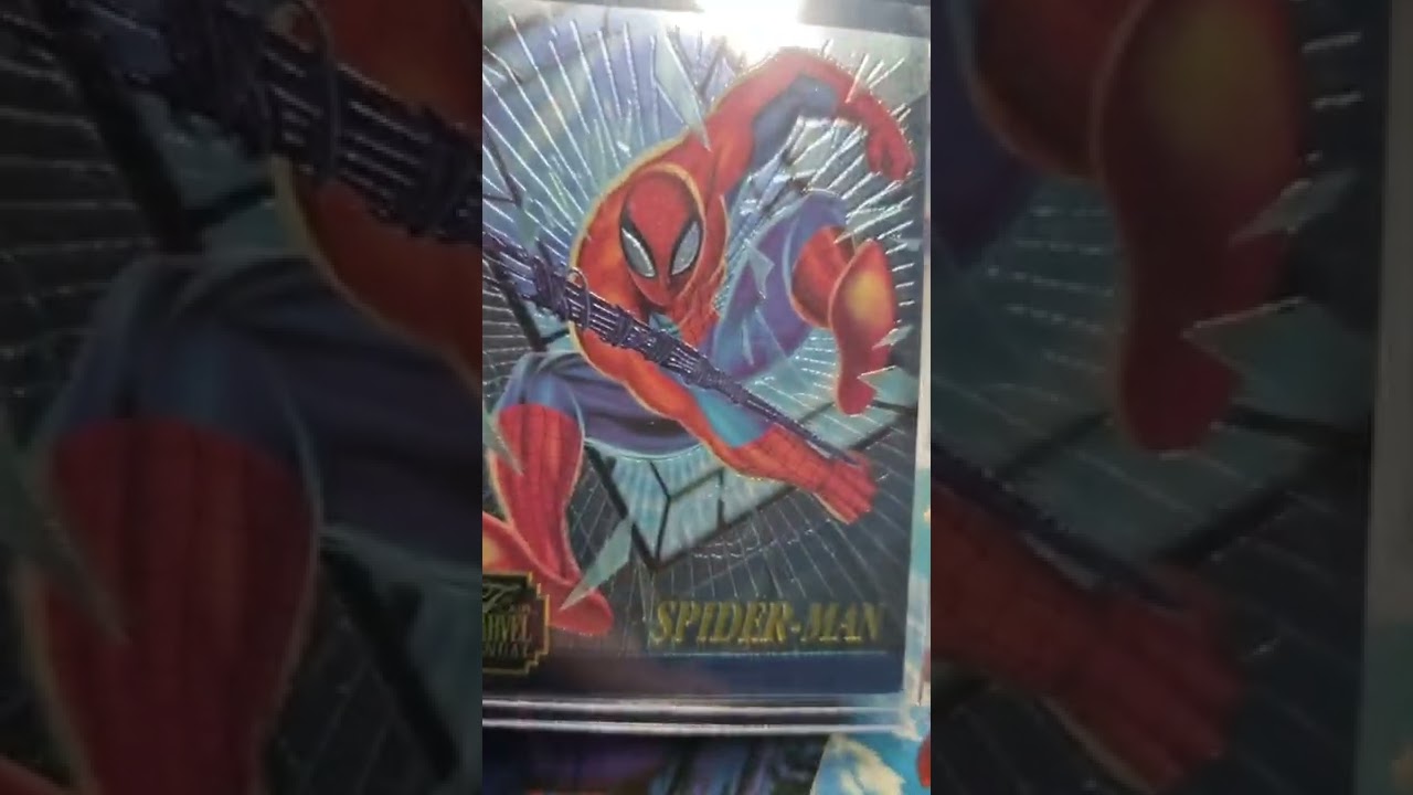 90s Marvel Trading Cards - Wish they'd do these again (and not the plain looking Weiss Schwarz art)