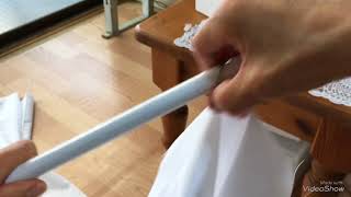 ダイソー購入 ズボラーなカーテン