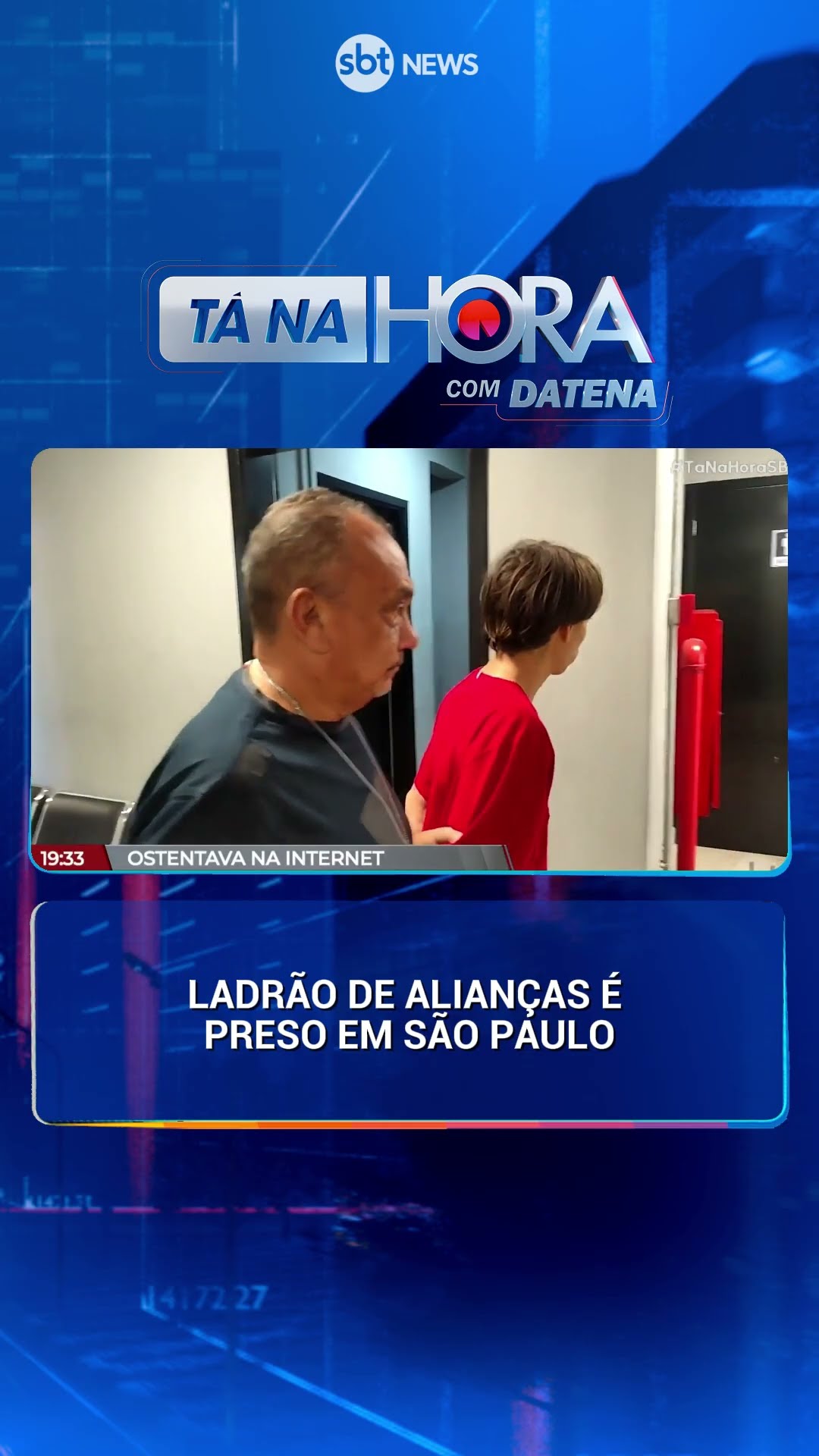 Ladrão de alianças é preso em São Paulo | Tá na Hora (16/12/24)