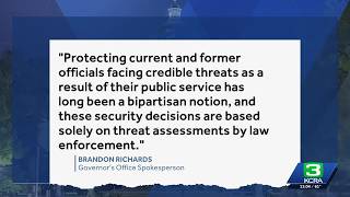 Spending bill would fund security for elected officials
California lawmakers are poised to set aside $20 million in transportation funds this year for current and former state elected officials, including Gov. Gavin Newsom, if they need state highway patrol officers to serve as their personal security detail.
KCRA 3 is your home for California breaking news and weather. For your latest California news and weather visit: https://www.kcra.com/
For licensing inquiries: https://www.kcra.com/licensing Spending bill would fund security for elected officials