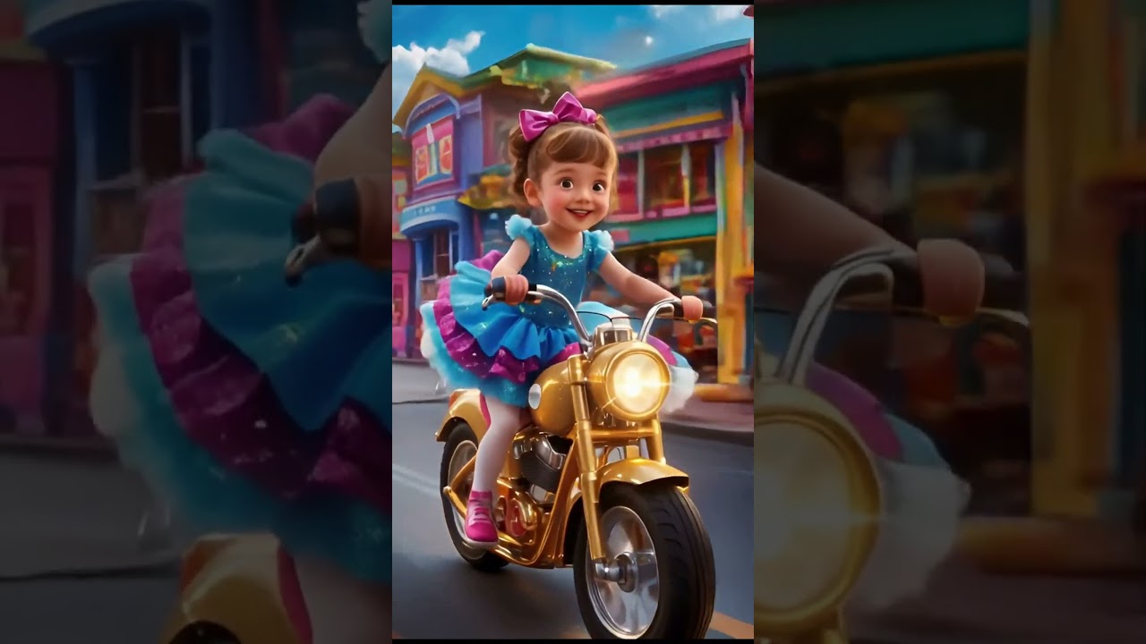 Baby Bike Fashion Show  Trendiest & Cutest Outfits for Every Season! 🚴‍♀️👗  