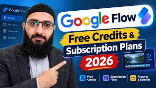 Google Flow Free Credits & Subscription Plans 2026 | Complete Guide in Urdu/Hindi | Google Flow AI