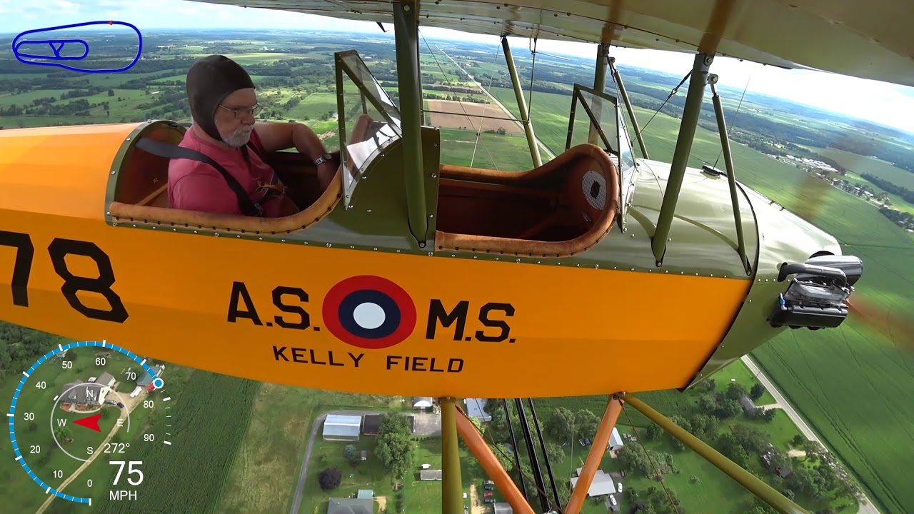 Brodhead 2017 Pietenpol flying