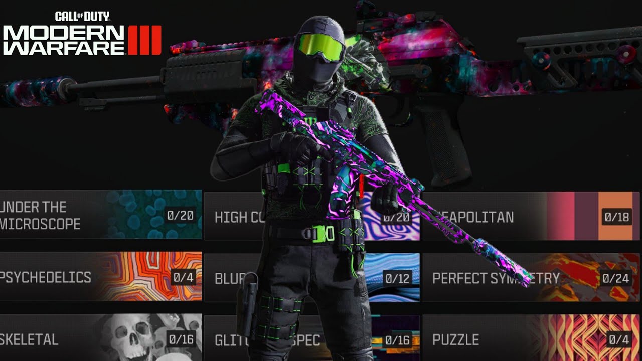 all-262-modern-warfare-3-unlockable-camos-youtube