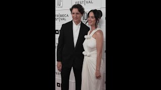 Katy Perry and Justin Trudeau got cozy on the carpet for "Katy Perry: The Lifetimes Tour" Premiere