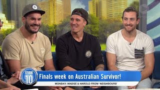 Locky, Luke And Henry Talk Australian Survivor Highlights | Studio 10