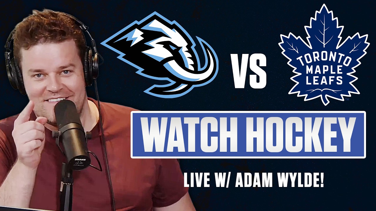 Maple Leafs vs Mammoth LIVE w/ Adam Wylde