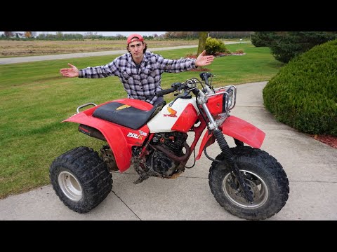 Rare Honda Atc 0x Will It Run Part 2 Youtube