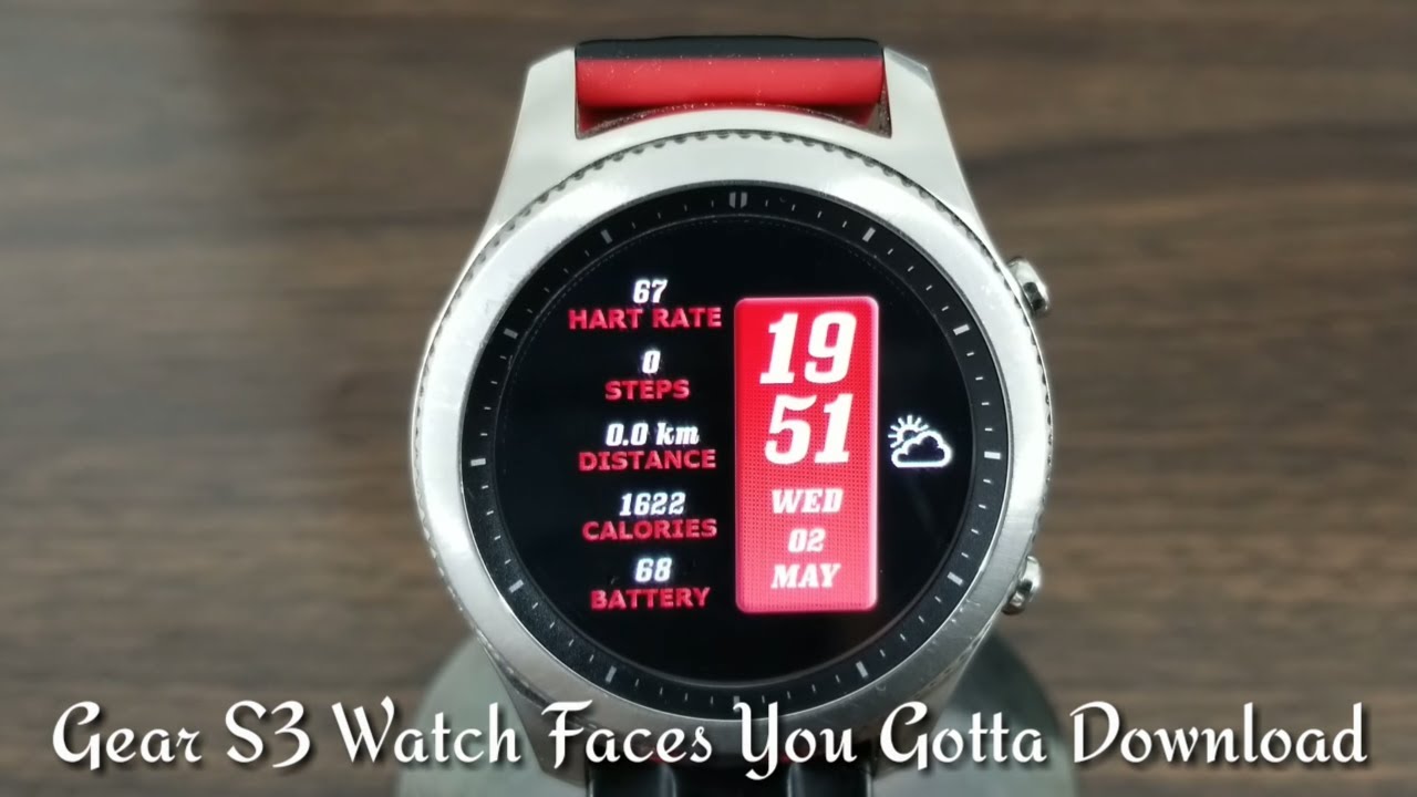 Gear S3 Watch Faces *You Gotta Download*