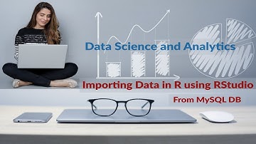 Getting Data in R from MySQL (#R #RStudio #MySQL #DataScience)