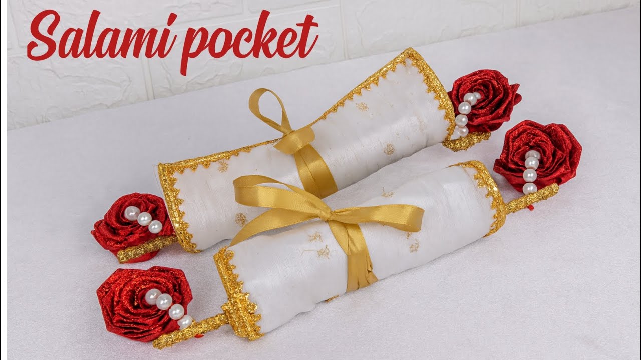 💖 Beautiful Handmade Salami Pocket for Special Occasions 💖Perfect for engagements, weddings 🥳