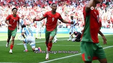 Argentina vs Marruecos: fase de grupos de los Juegos Olímpicos París 2024