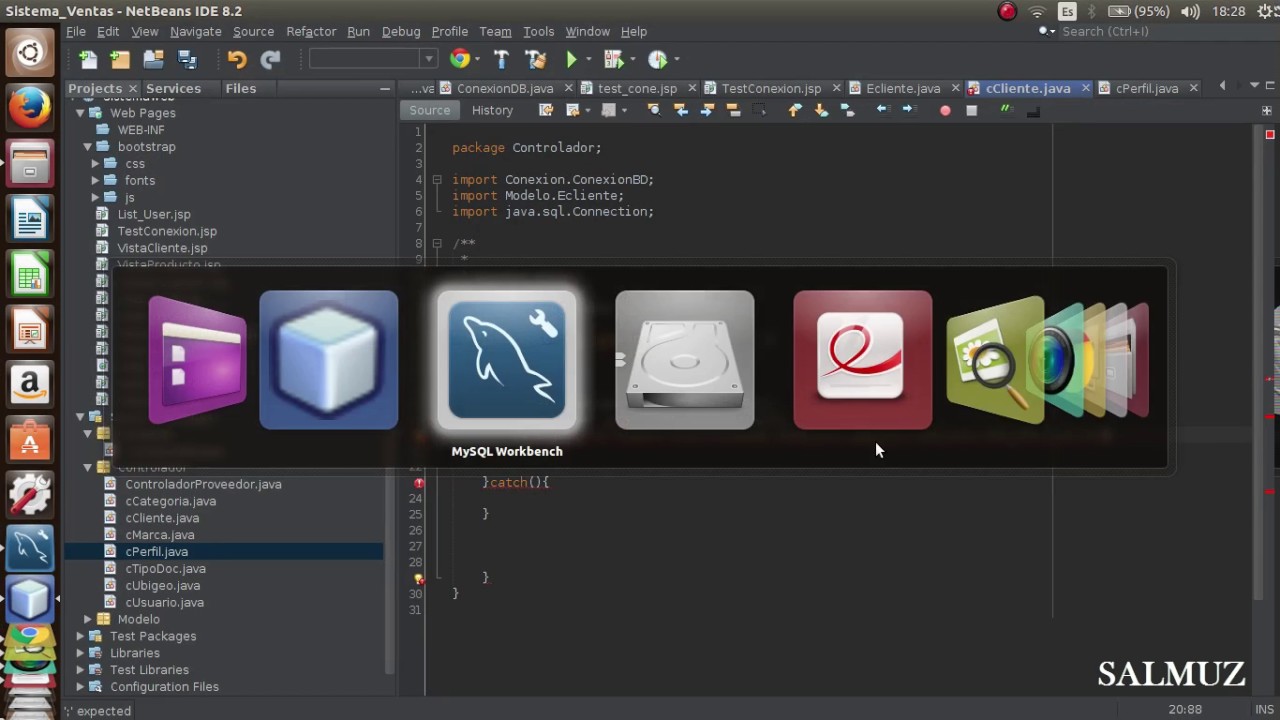 JSP / JAVA/ NETBEANS / MYSQL Part 3 - YouTube