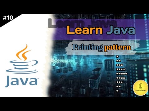 Java |  printing pattern #10 | CodeLearning