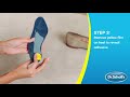 Dr scholls  how to use tricomfort insoles