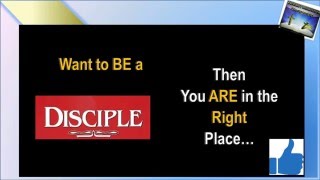 Come Learn to be and to Make Disciples-Trailer